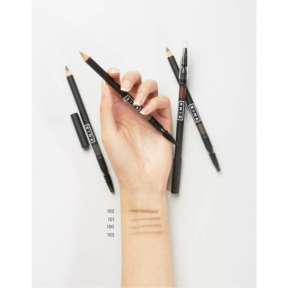 3ina Creamy Brow Pencil & Brush Brown 103 - Picture 2 of 9